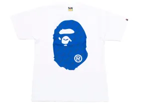 A Bathing Ape Bape Hexagram Big Ape Head Tee in White