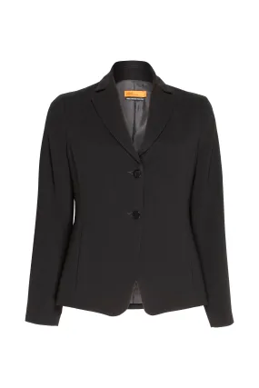 High Revere Collar Jacket - Black 8620