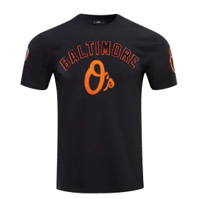 MLB BALTIMORE ORIOLES CLASSIC BRISTLE MEN'S TOP (BLACK)