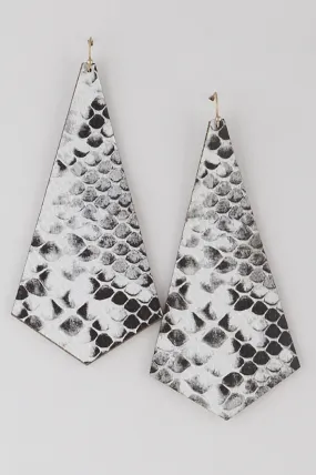 “Ryan” Snakeprint Earrings